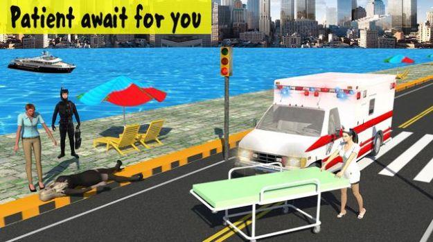 City Ambulance Rescue Driver图1