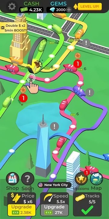 空闲地铁大亨（Subway Idle 3D）图1