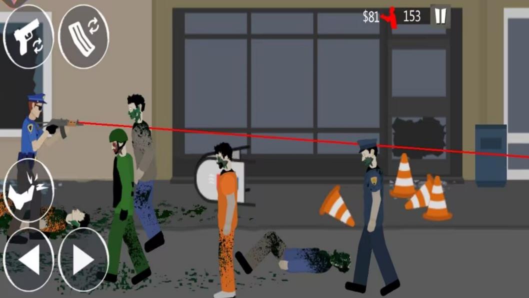 平面僵尸战场3D手机版图2