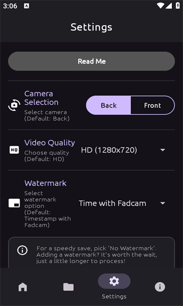 FadCam软件图1