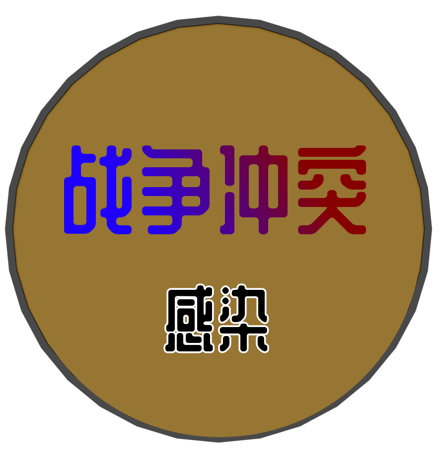战争冲突:感染