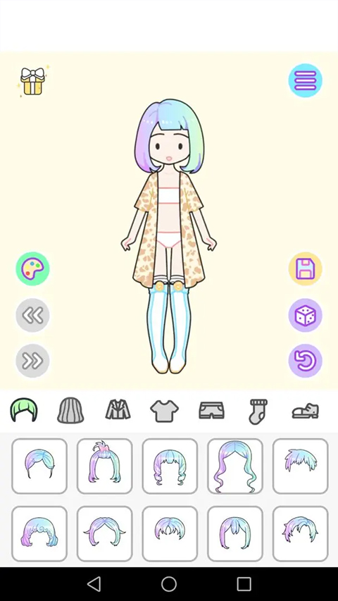 粉彩女孩游戏图1