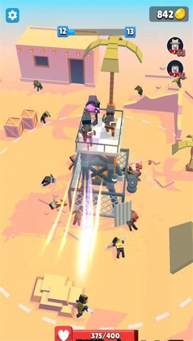Merge Tower: Zombie Defence图2