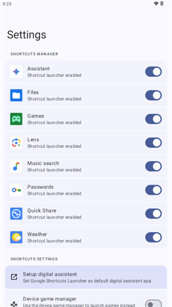 Google快捷方式启动器图3