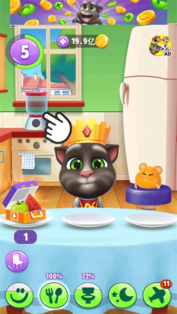 我的汤姆猫2无限金币钻石版图2