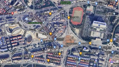 可以看到家乡的实景地图