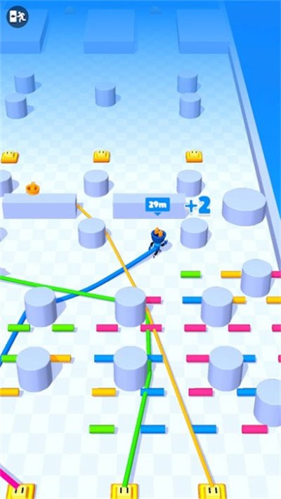 电视头跑酷(Cable Race)游戏图1
