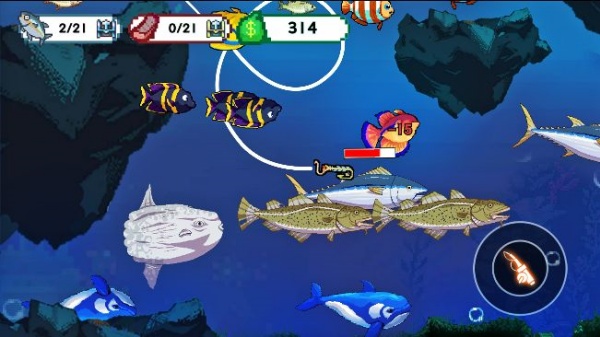 海上刮鱼鳞游戏