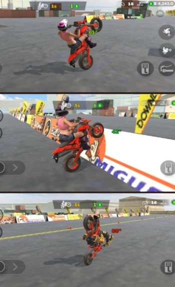 摩托前轮离地3D游戏图2