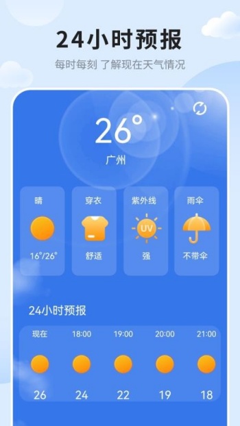 天气预报免费版准app图1