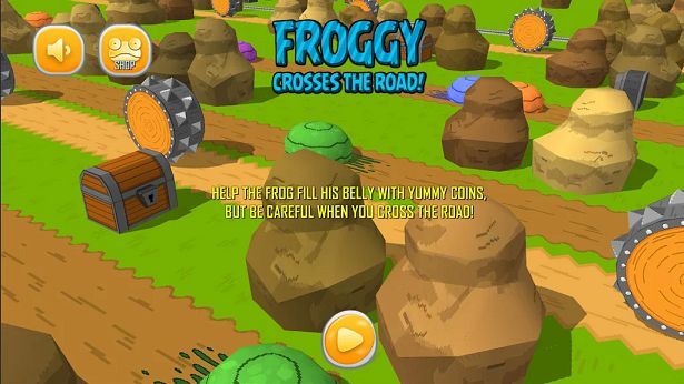 Jumppy Frog Road Crossing游戏图1