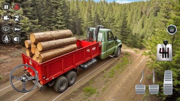 越野卡车停放游戏图3