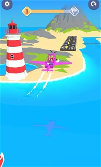 空中巴士登陆3D游戏图2
