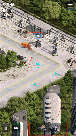 Protect Defense Sci-Fi Cyber游戏图1