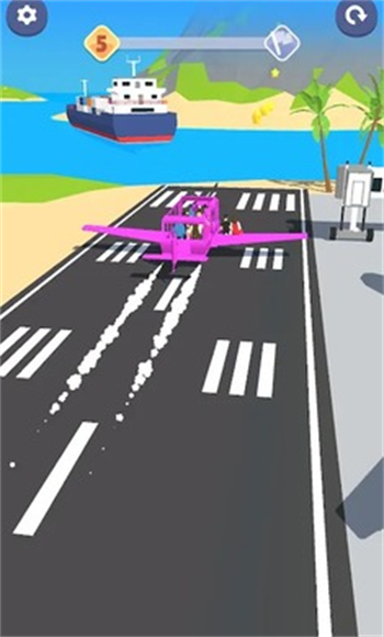 空中巴士登陆3D游戏图1