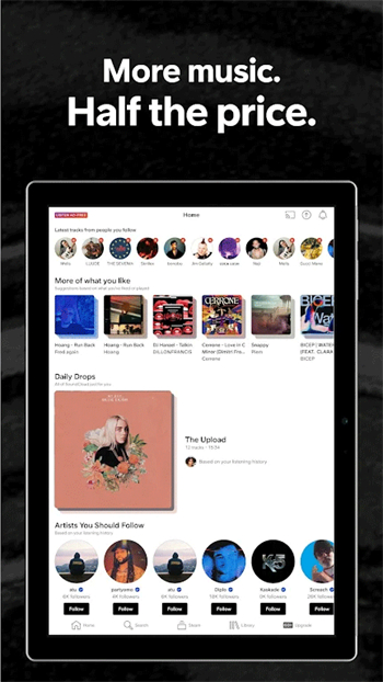 SoundCloud音乐app图2