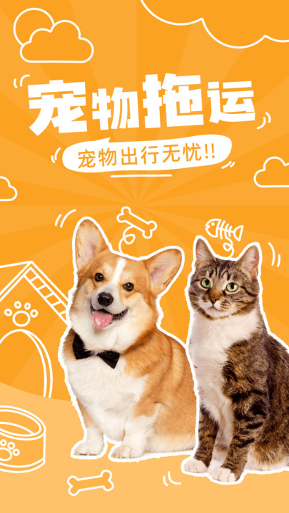 宠物托运顺风车软件图1
