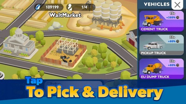 Transport City Truck Tycoon游戏图1