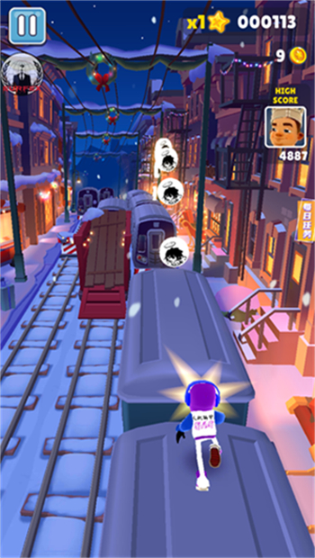 subwaysurf雪地版图1