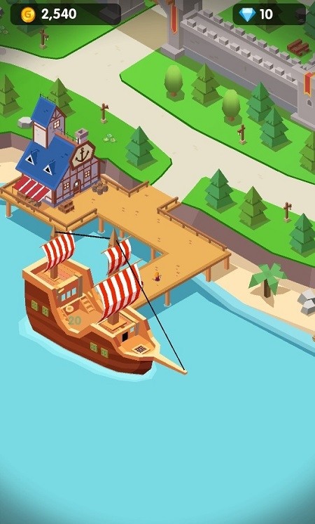 Idle Dungeon Village Tycoon游戏图1