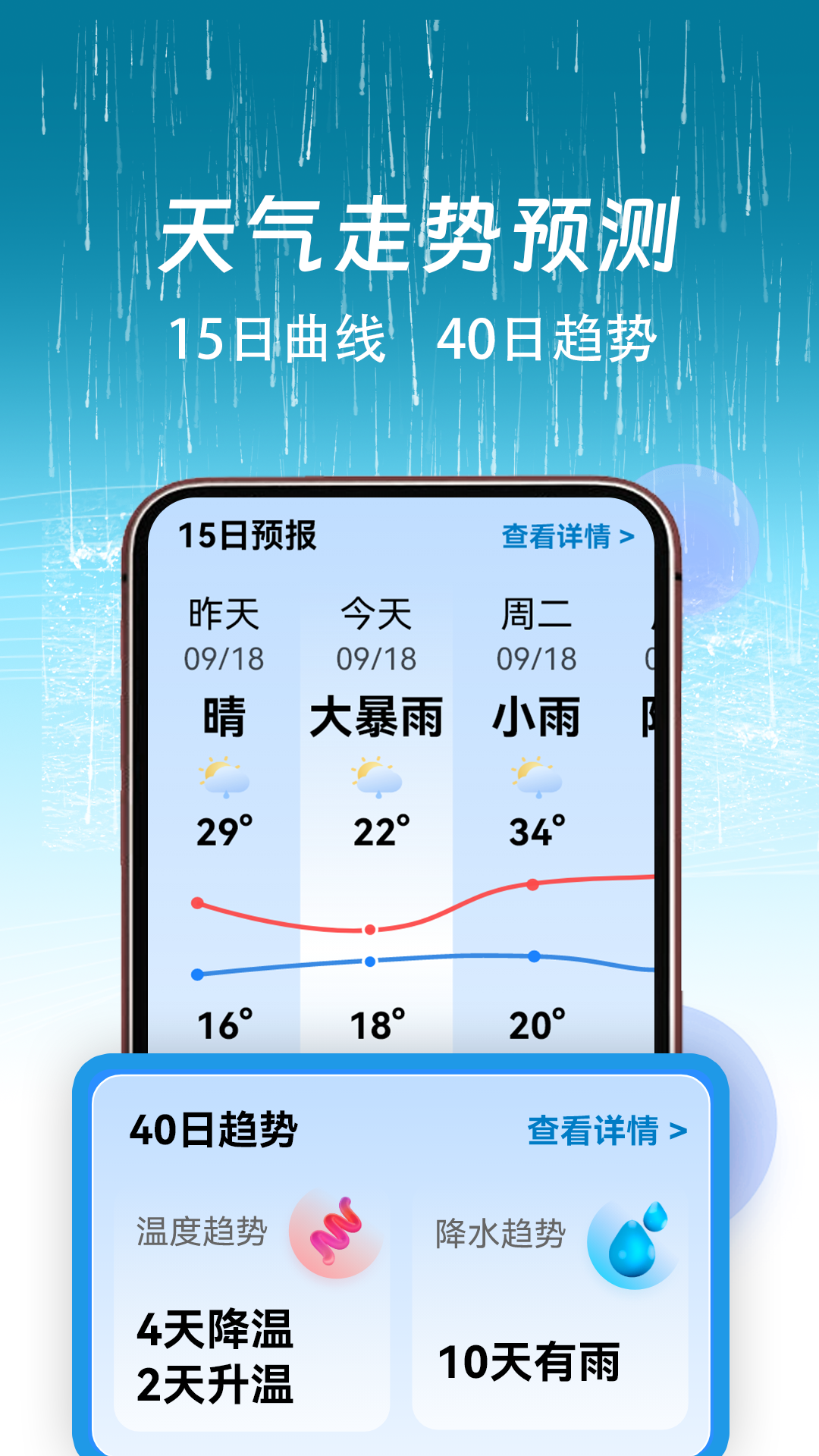 精准天气通app图1