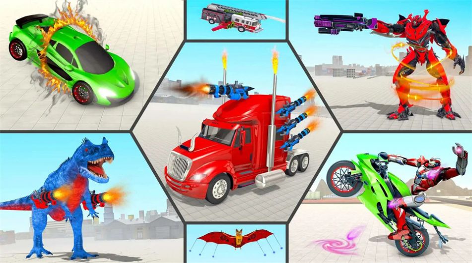 Truck Game Car Robot最新版图3