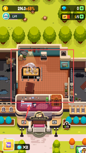IDLE Dino Museum最新版图1