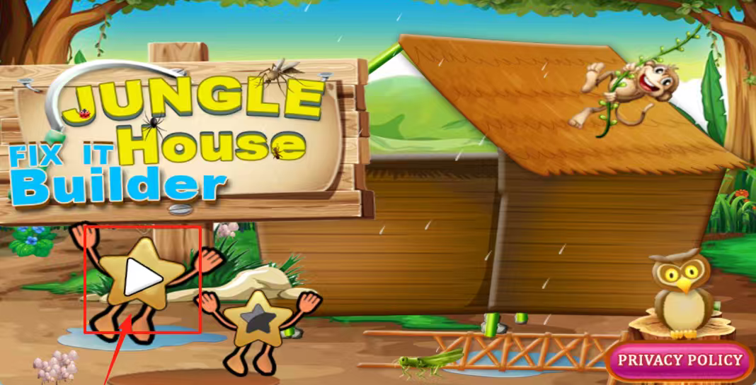 Jungle House Builder Fix It游戏图3