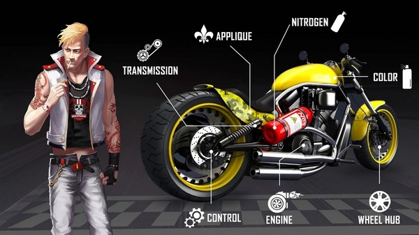 Street Moto: Speed Race游戏图1