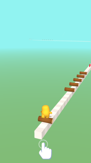 独木桥上叠圆木（Crossy Logs）图3