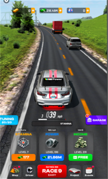 公路赛车超车之战游戏图2