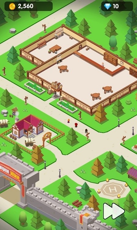 Idle Dungeon Village Tycoon游戏图2