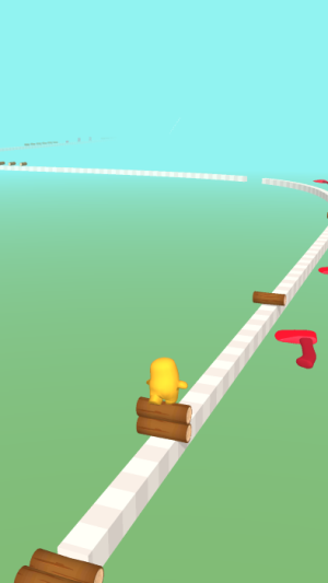 独木桥上叠圆木（Crossy Logs）图2