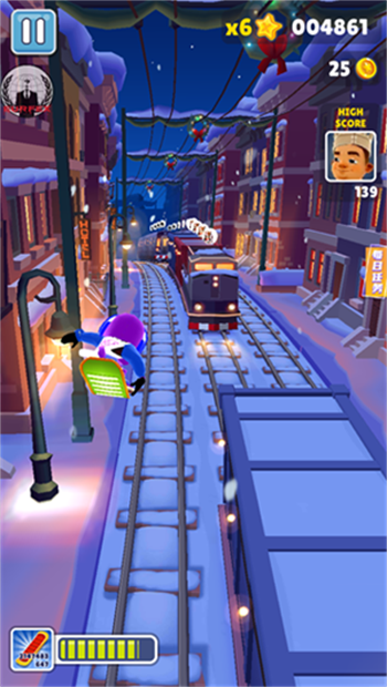 subwaysurf雪地版图4
