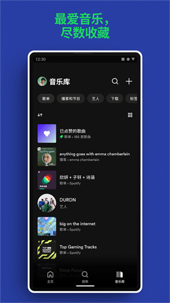 spotify音乐软件图1