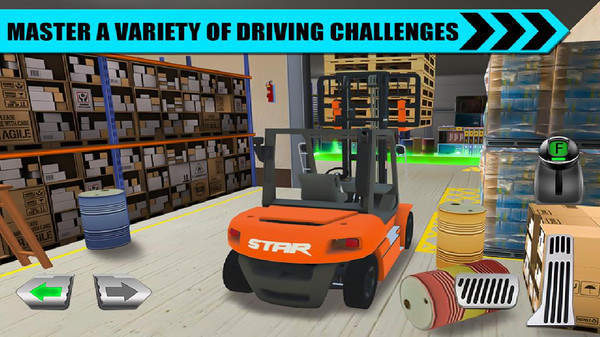仓库停车模拟器(Truck Driver: Depot Parking Simulator)图1
