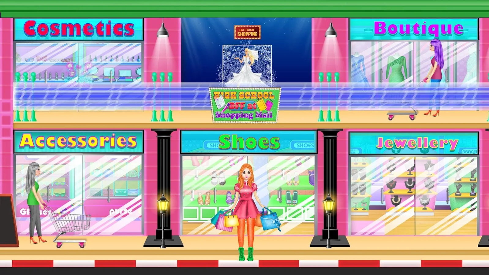 商场购物模拟器（High School BFF At Shopping Mall）图3