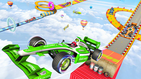 大型特技汽车赛(Formula Car Ramp Stunts)图1