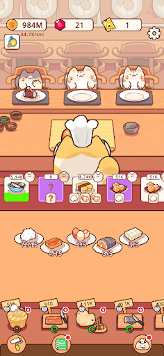 经营日式料理店（Idle Omakase）游戏图1