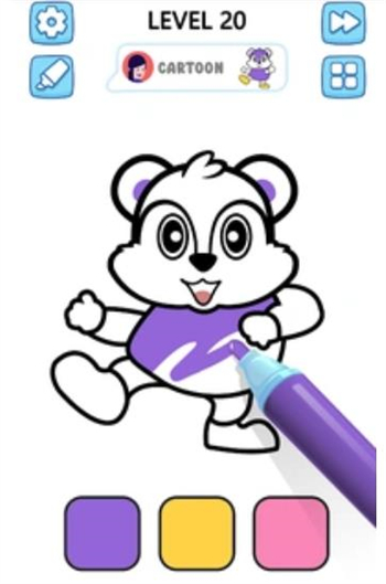 解压涂色游戏图2