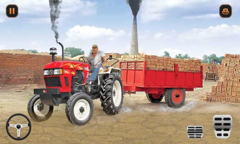 拽引机驾驶模拟器（Tractor Driving）图1