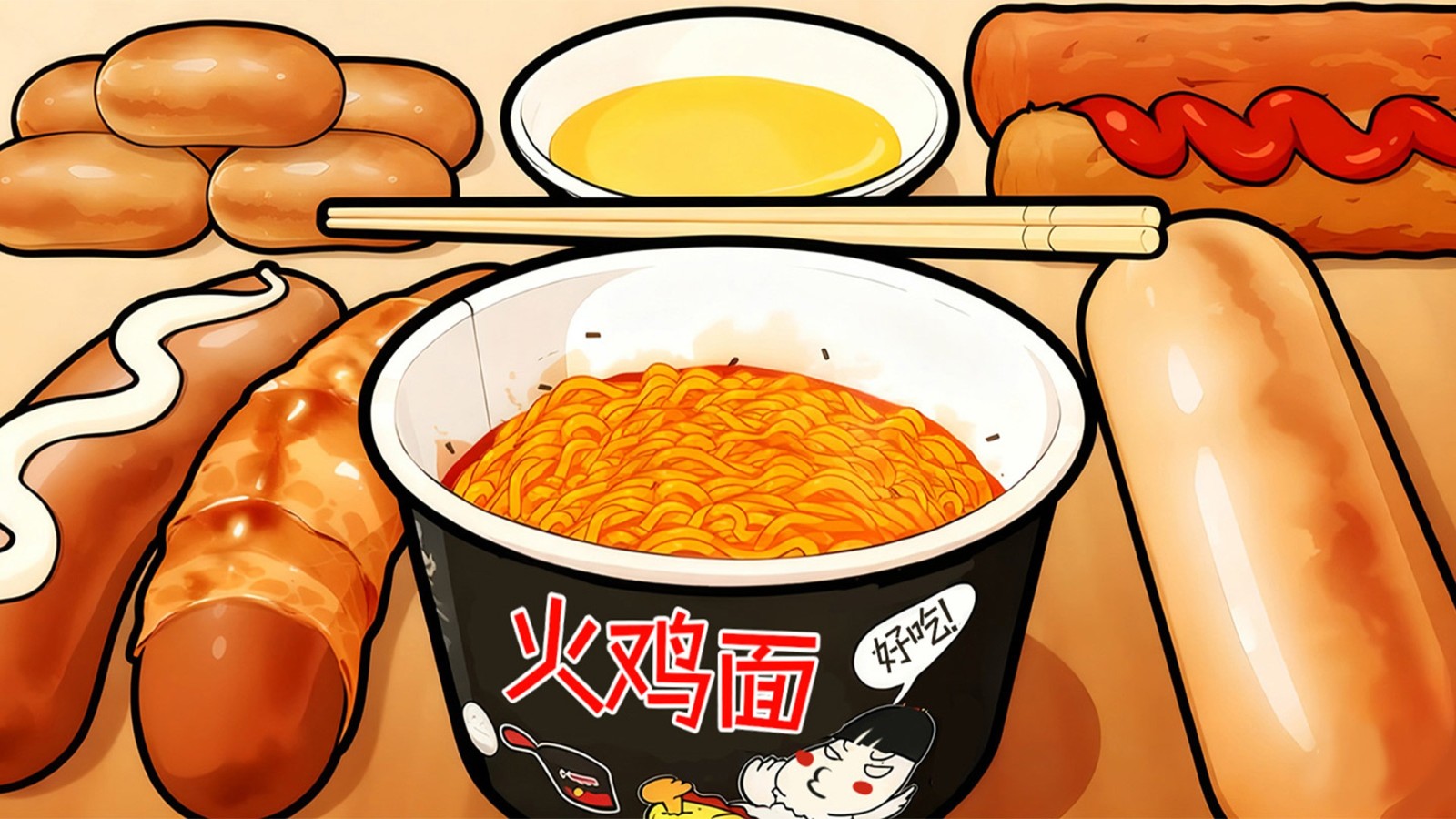 老爱火鸡面游戏图1