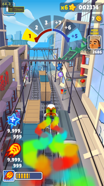 地铁跑酷穿透版图2