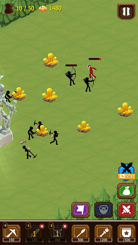 Stickman War 4游戏图1