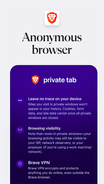 Brave浏览器app图2