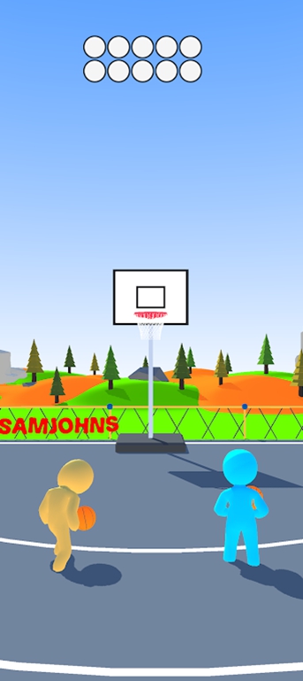 篮球冲突3D(Basketball Clash 3D)游戏图1