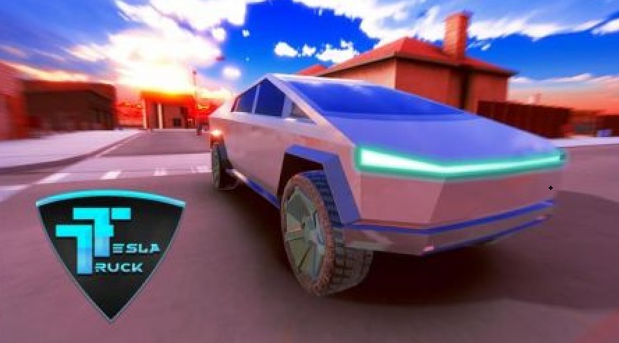 Tesla CyberTruck Self Driving图1