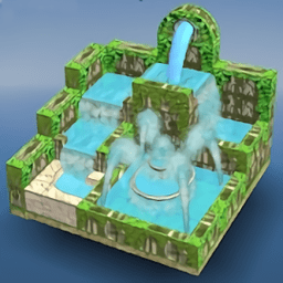 流水喷泉3d拼图（Flow Water安装器）
