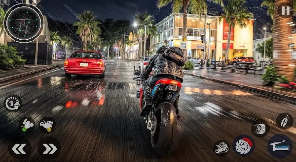 开放世界城市驾驶(Open World City Bike Driving)图1