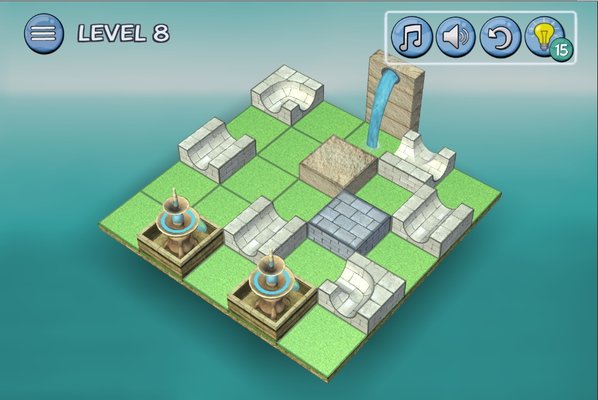 流水喷泉3d拼图（Flow Water安装器）图2
